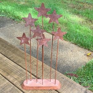 Willow Tree Metal Star Backdrop